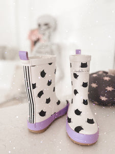 BLACK CATS • rain boots CLOSEOUT