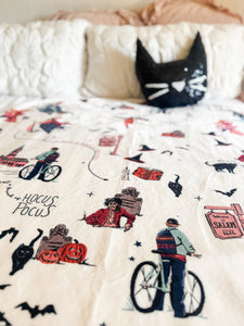 AMUCK, AMUCK, AMUCK • sherpa throw blanket