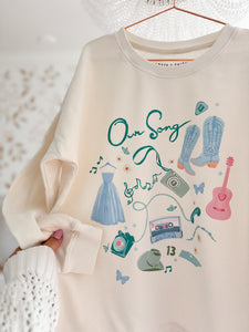 OUR SONG • pullover (women + kids)