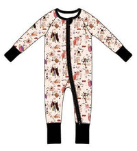 Load image into Gallery viewer, HOCUS POCUS • zipper pjs (one-piece) JUST RESTOCKED