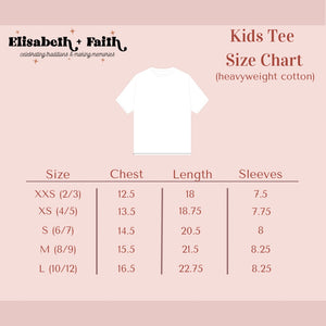 LUCKY • heavyweight tee (women + kids)