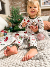 Load image into Gallery viewer, GRINCHMAS • zipper pjs (one-piece)EXTRAS added