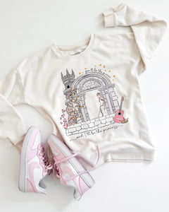 LOVE STORY • pullover (women + kids) CREAM