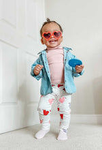 Load image into Gallery viewer, RED • kids heart sunnies