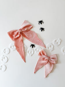 FALL VELVET BOWS • (large or small)