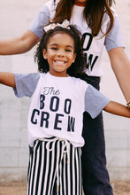 Load image into Gallery viewer, BOO CREW •contrast stripe sleeves (women + kids)