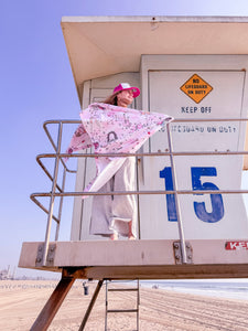 LOVER • watercolor beach towel