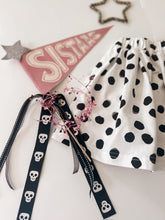 Load image into Gallery viewer, POLKA DOTS • kids twirl skirt