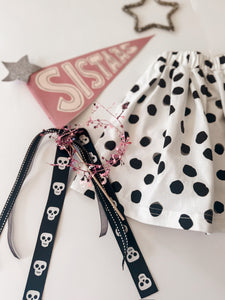 POLKA DOTS • kids twirl skirt