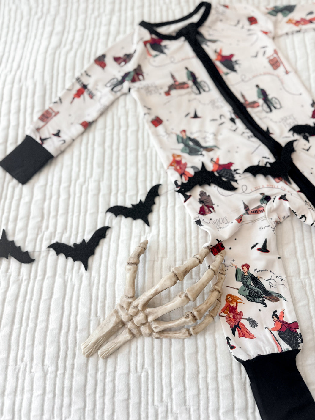 PUT A SPELL ON YOU • BABY ZIPPER ONESIE (one-piece)