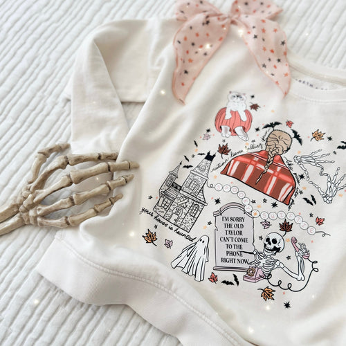 SPOOKY SWIFTIE • pullover (women + kids) in buttercream