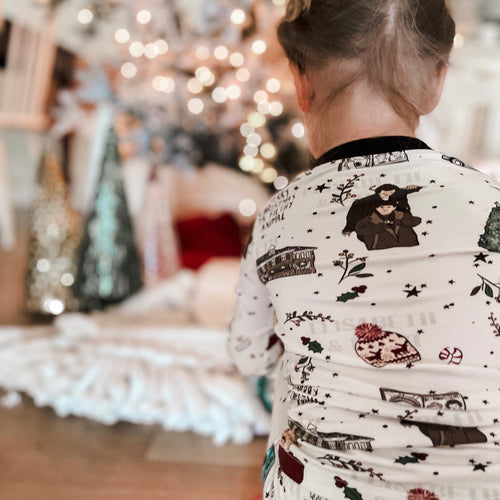 HOME ALONE • zipper pjs (one-piece)