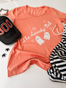 THE SPOOKY CLUB • tee (women + kids) pumpkin spice