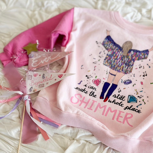 SHIMMER • color block pullover (women + kids) (SALE)