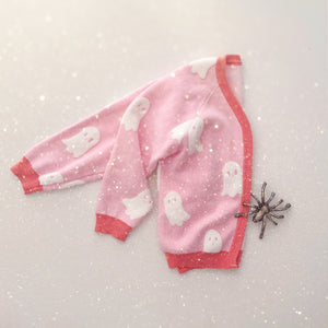 FUZZY GHOSTIES • oversized cardigan (women)