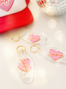 SWIFTIE HEART • hotel keychain