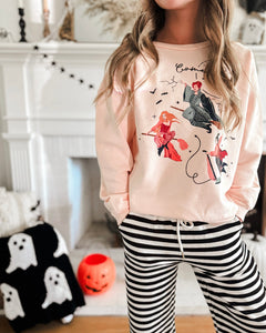COME, WE FLY • kids pullover (peachy pumpkin)
