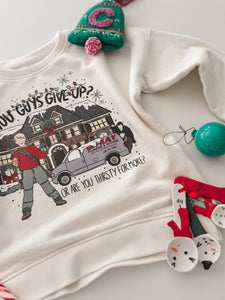 THIRSTY FOR MORE • kids pullover SUGAR COOKIE