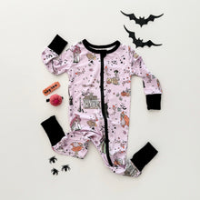 Load image into Gallery viewer, HOCUS POCUS • baby zipper pjs