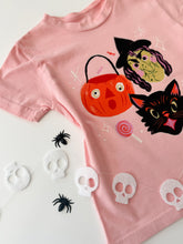 Load image into Gallery viewer, Vintage Halloween • tee (women + kids) lilac