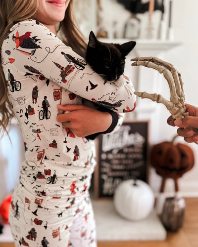 PUT A SPELL ON YOU (kids bamboo pajamas) pjs
