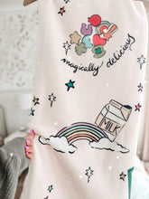 Load image into Gallery viewer, MY LUCKY CHARM • sherpa throw blanket FLASH