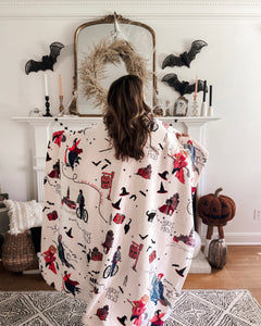 AMUCK, AMUCK, AMUCK • sherpa throw blanket