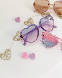 GLITTER HEARTS • kids sunnies