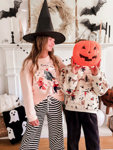 COME, WE FLY • women's pullover (peachy pumpkin)