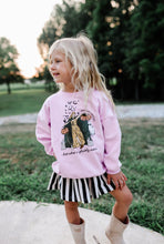 Load image into Gallery viewer, Twirl Skirt • kids/youth  (BEETLEJUICE STRIPE)