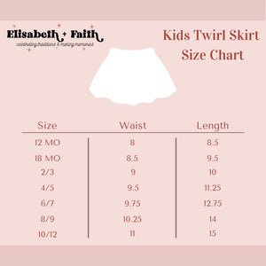 Twirl Skirt • kids (SPOOKY BATS) closeout