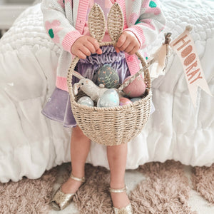 Paper bag skirt • kids (velvet lilac)