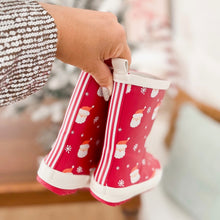 Load image into Gallery viewer, JOLLY SANTA • rain boots JUST RESTOCKED
