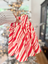 Load image into Gallery viewer, paper bag twirl skirt • kids (CANDY CANE)