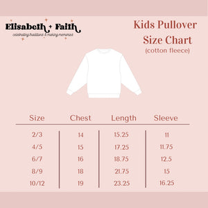 SPOOKY SWIFTIE • pullover (women + kids) in buttercream