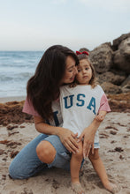 Load image into Gallery viewer, GINGHAM USA • women&#39;s tee
