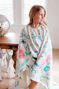 DEBUT • sherpa throw blanket