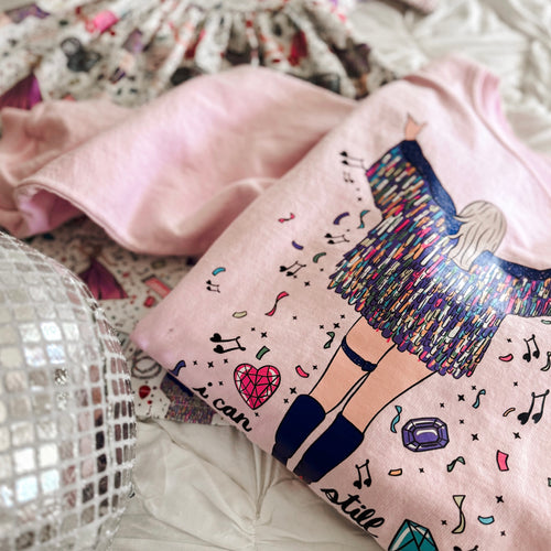SHIMMER • raglan pullover (women + kids)  LILAC (SALE)