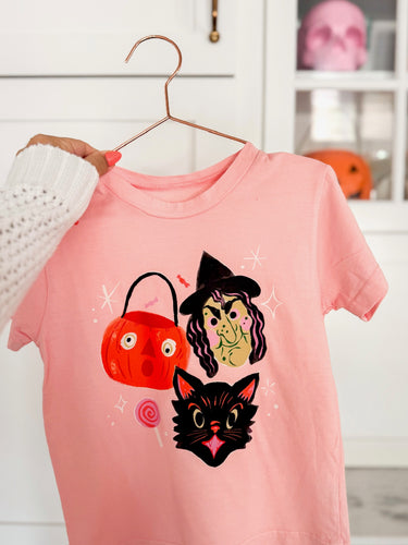 Vintage Halloween • tee (women + kids) lilac