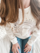 Load image into Gallery viewer, LOVE STORY • pullover (women + kids) CREAM