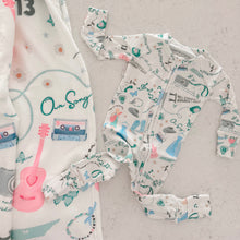 Load image into Gallery viewer, DEBUT • baby zipper pjs (one-piece) (EXTRAS ADDED)