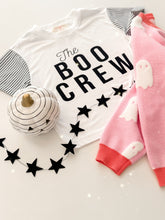 Load image into Gallery viewer, BOO CREW •contrast stripe sleeves (women + kids)
