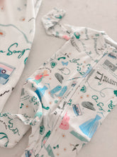 Load image into Gallery viewer, DEBUT • baby zipper pjs (one-piece) (EXTRAS ADDED)