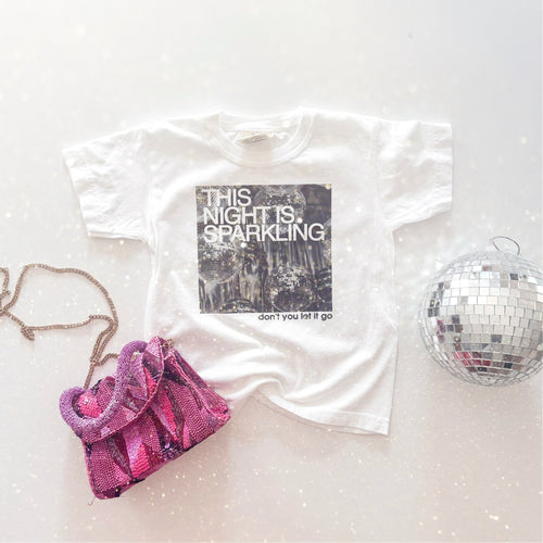 THIS NIGHT • heavyweight tee (women + kids) in SNOW