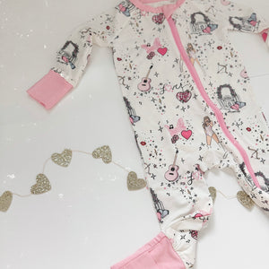 LOVER • bamboo kids long sleeve pjs (two-piece)