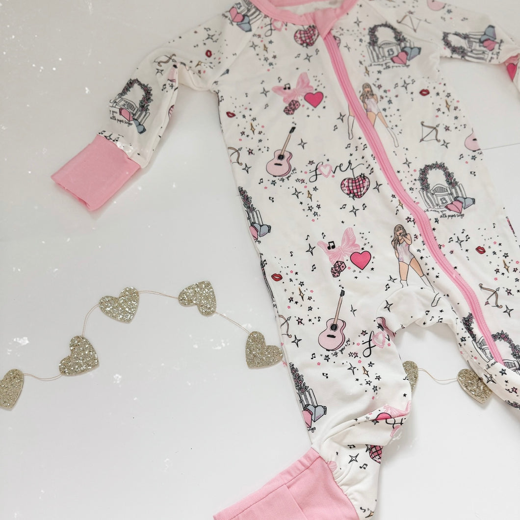 LOVER • baby zipper pjs (one-piece) pre order