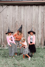 Load image into Gallery viewer, BOO CREW •contrast stripe sleeves (women + kids)