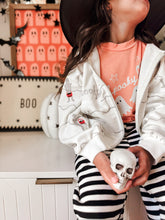 Load image into Gallery viewer, TRICK OR TREAT MUMMIES• zipper hoodie (women + kids)