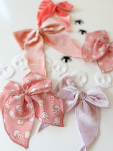 FALL VELVET BOWS • (large or small)