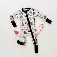 Load image into Gallery viewer, LOST IN NYC • baby zipper pjs (one-piece) FLASH